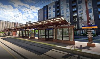 The flats at malcolm yards light rail